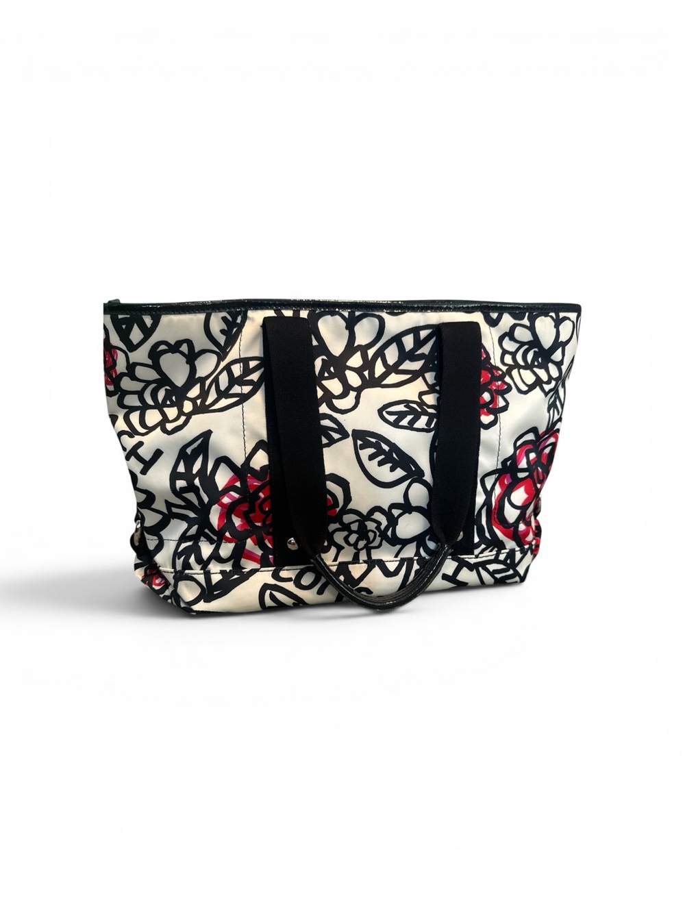 Coach Poppy Daisy Floral Graffiti Tote - Picture 3 of 10